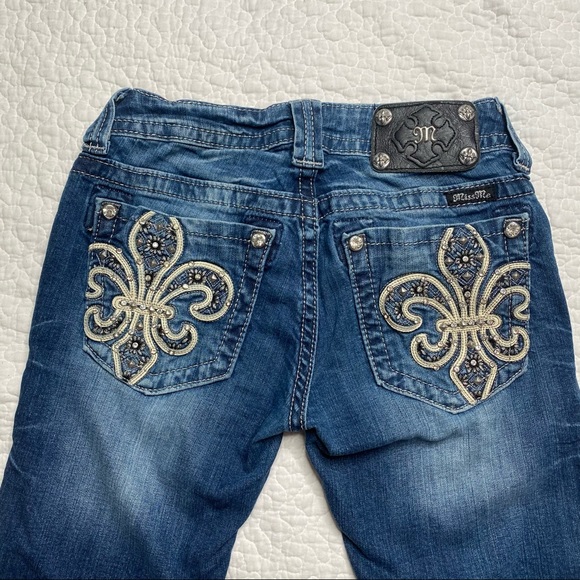 Miss Me Jean Skinny Size 26 R - Picture 5 of 10